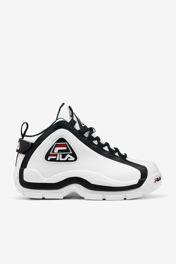 Fila Trainers Mens White Grant Hill 2 - Ireland 23498-QMND